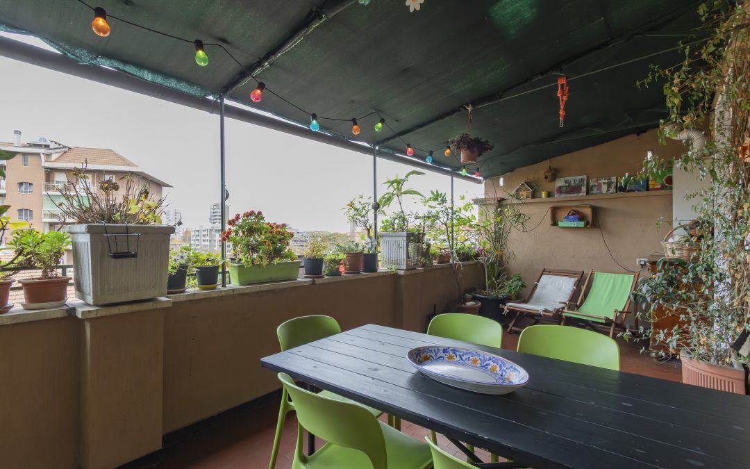 AMPIO TERRAZZO. Trilocale ULTIMO PIANO, LUMINOSISSIMO!!!