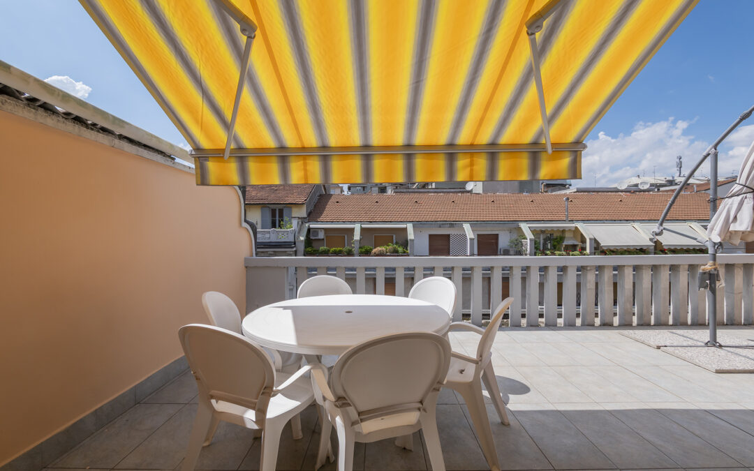Ampio trilocale con TERRAZZO all’ultimo piano